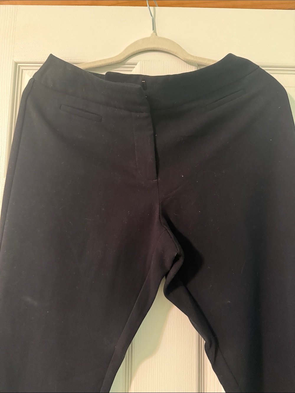 Ann Taylor Petite Curvy Skirt - Navy Blue